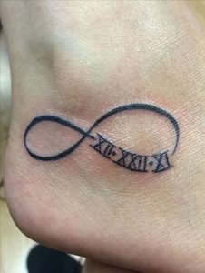 фото тату бесконечность от 14.11.2017 №010 - tattoo infinity - tattoo-photo.ru