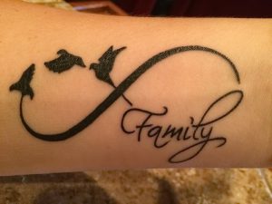 фото тату бесконечность от 14.11.2017 №013 - tattoo infinity - tattoo-photo.ru