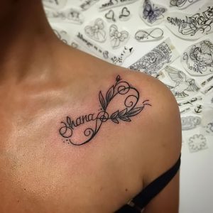 фото тату бесконечность от 14.11.2017 №070 - tattoo infinity - tattoo-photo.ru