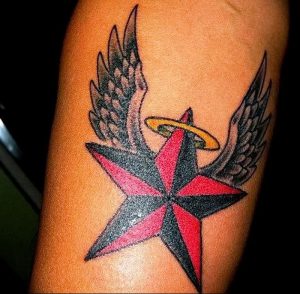 фото тату звезда от 14.11.2017 №015 - star tattoo - tattoo-photo.ru
