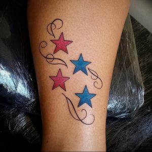 фото тату звезда от 14.11.2017 №019 - star tattoo - tattoo-photo.ru