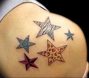 фото тату звезда от 14.11.2017 №020 - star tattoo - tattoo-photo.ru