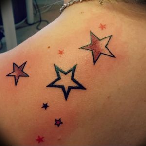 фото тату звезда от 14.11.2017 №038 - star tattoo - tattoo-photo.ru