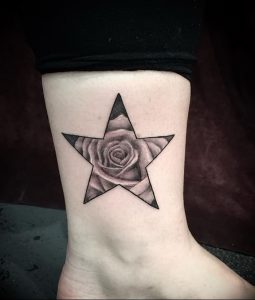 фото тату звезда от 14.11.2017 №058 - star tattoo - tattoo-photo.ru