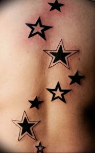 фото тату звезда от 14.11.2017 №068 - star tattoo - tattoo-photo.ru