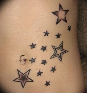 фото тату звезда от 14.11.2017 №074 - star tattoo - tattoo-photo.ru