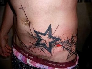 фото тату звезда от 14.11.2017 №078 - star tattoo - tattoo-photo.ru