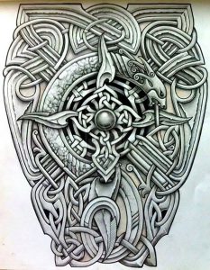 фото тату кельтские узоры от 23.11.2017 №012 - tattoo celtic patterns - tattoo-photo.ru