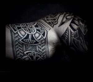 фото тату кельтские узоры от 23.11.2017 №072 - tattoo celtic patterns - tattoo-photo.ru