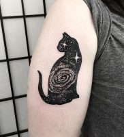 фото тату кошка от 19.11.2017 №003 — cat tattoo — tattoo-photo.ru