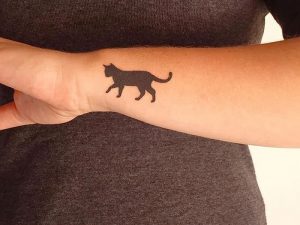 фото тату кошка от 19.11.2017 №016 - cat tattoo - tattoo-photo.ru