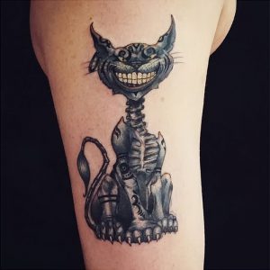 фото тату кошка от 19.11.2017 №026 - cat tattoo - tattoo-photo.ru