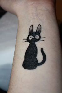 фото тату кошка от 19.11.2017 №035 - cat tattoo - tattoo-photo.ru
