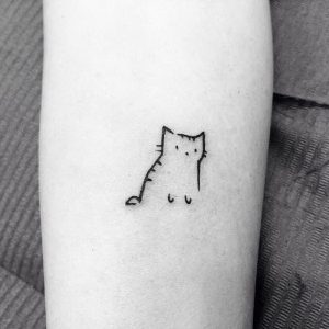 фото тату кошка от 19.11.2017 №102 - cat tattoo - tattoo-photo.ru