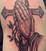 фото тату крест от 23.11.2017 №011 — tattoo cross — tattoo-photo.ru