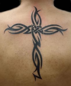 фото тату крест от 23.11.2017 №013 - tattoo cross - tattoo-photo.ru