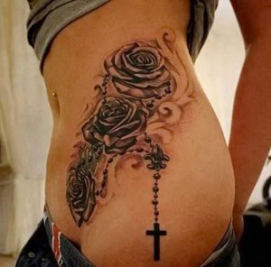 фото тату крест от 23.11.2017 №038 - tattoo cross - tattoo-photo.ru