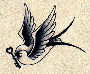 фото тату ласточка от 18.11.2017 №017 - tattoo swallow - tattoo-photo.ru