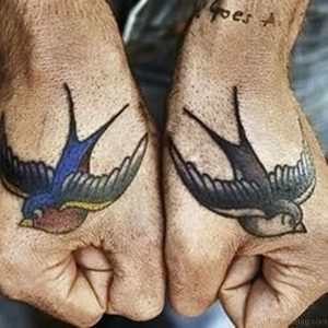 фото тату ласточка от 18.11.2017 №033 - tattoo swallow - tattoo-photo.ru