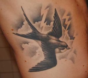 фото тату ласточка от 18.11.2017 №064 - tattoo swallow - tattoo-photo.ru