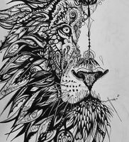 фото тату лев от 18.11.2017 №003 — tattoo lion — tattoo-photo.ru