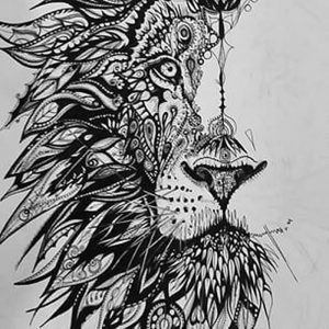 фото тату лев от 18.11.2017 №003 - tattoo lion - tattoo-photo.ru