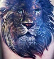 фото тату лев от 18.11.2017 №005 — tattoo lion — tattoo-photo.ru