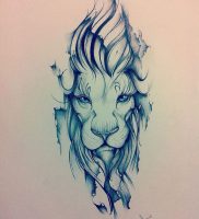 фото тату лев от 18.11.2017 №006 — tattoo lion — tattoo-photo.ru