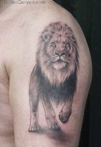 фото тату лев от 18.11.2017 №030 - tattoo lion - tattoo-photo.ru