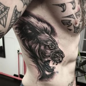 фото тату лев от 18.11.2017 №050 - tattoo lion - tattoo-photo.ru