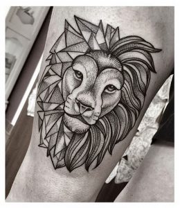 фото тату лев от 18.11.2017 №060 - tattoo lion - tattoo-photo.ru