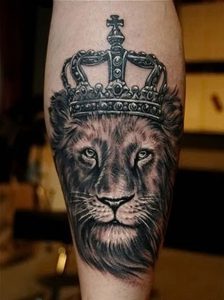 фото тату лев от 18.11.2017 №078 - tattoo lion - tattoo-photo.ru