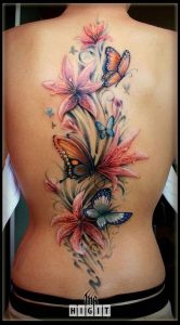 фото тату лилия от 19.11.2017 №012 - tattoo lily - tattoo-photo.ru