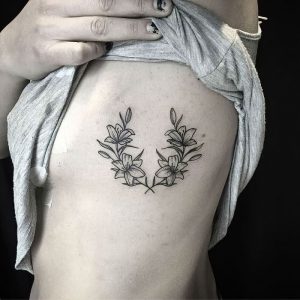 фото тату лилия от 19.11.2017 №022 - tattoo lily - tattoo-photo.ru