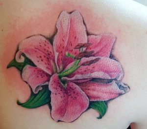 фото тату лилия от 19.11.2017 №033 - tattoo lily - tattoo-photo.ru