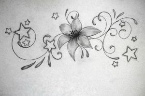 фото тату лилия от 19.11.2017 №049 - tattoo lily - tattoo-photo.ru