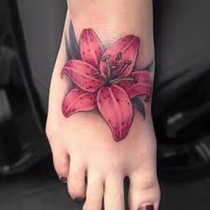 фото тату лилия от 19.11.2017 №059 - tattoo lily - tattoo-photo.ru
