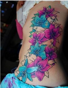 фото тату лилия от 19.11.2017 №076 - tattoo lily - tattoo-photo.ru