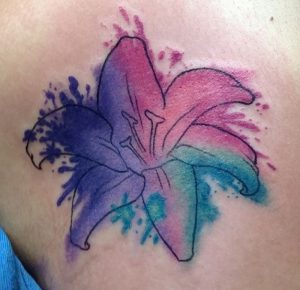 фото тату лилия от 19.11.2017 №128 - tattoo lily - tattoo-photo.ru