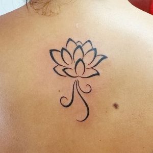 фото тату лотос от 19.11.2017 №022 - lotus tattoo - tattoo-photo.ru