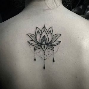 фото тату лотос от 19.11.2017 №030 - lotus tattoo - tattoo-photo.ru