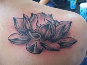 фото тату лотос от 19.11.2017 №041 - lotus tattoo - tattoo-photo.ru