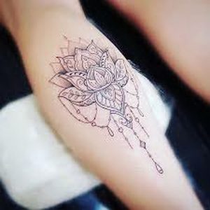 фото тату лотос от 19.11.2017 №058 - lotus tattoo - tattoo-photo.ru