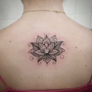 фото тату лотос от 19.11.2017 №062 - lotus tattoo - tattoo-photo.ru