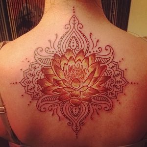 фото тату лотос от 19.11.2017 №068 - lotus tattoo - tattoo-photo.ru