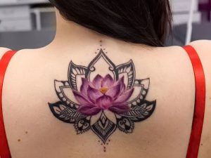 фото тату лотос от 19.11.2017 №069 - lotus tattoo - tattoo-photo.ru