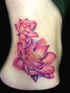 фото тату лотос от 19.11.2017 №072 - lotus tattoo - tattoo-photo.ru
