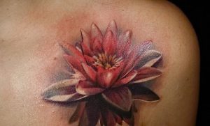 фото тату лотос от 19.11.2017 №073 - lotus tattoo - tattoo-photo.ru