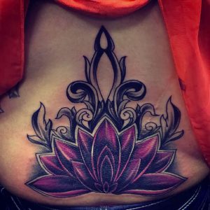 фото тату лотос от 19.11.2017 №076 - lotus tattoo - tattoo-photo.ru