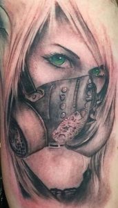 фото тату маска от 16.11.2017 №040 - tattoo mask - tattoo-photo.ru